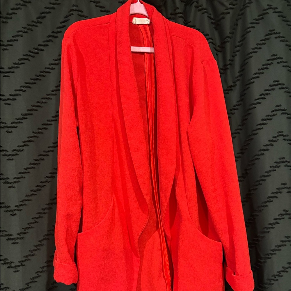 Sienna Sky Bold Red Blazer